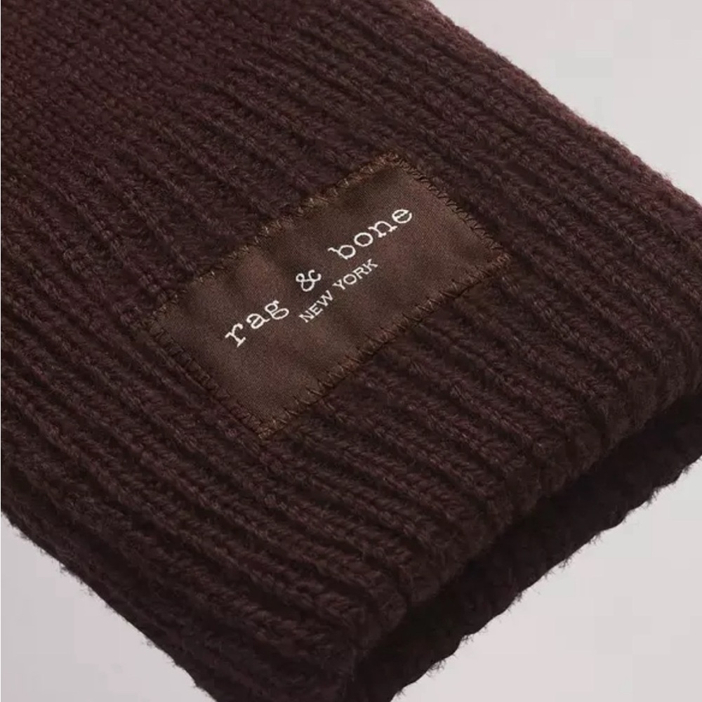 NWT black rag & bone addison tech gloves